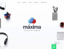 Tablet Screenshot of maximatecnologia.com.br